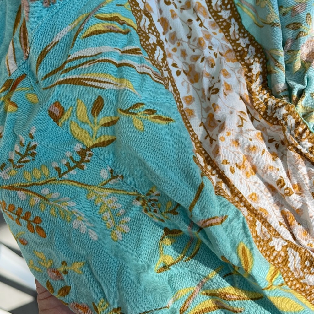 NWOT beautiful floral wrap dress - Picture 10 of 10